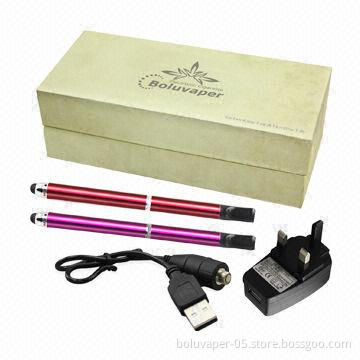 Mini Electronic Cigarettes with 360mAh Battery Capacity and 5V Input Voltage